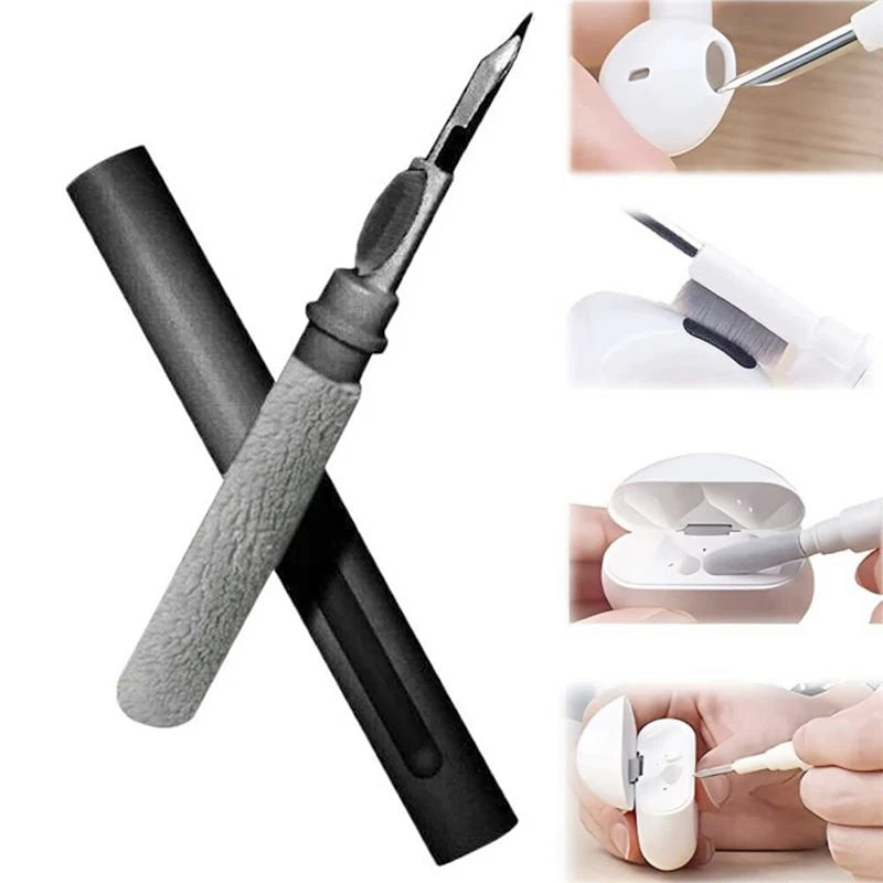 Cleaner Kit Earphones Cleaning Pen for Airpods Case, Brush Headsets Cleaners Earbuds Cleaning